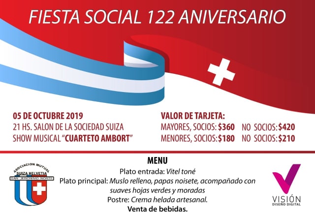 Fiesta Social 122° Aniversario